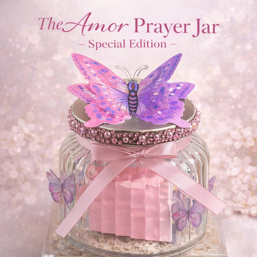 Amor™ 🌸Prayer/Gratitude Jar – Special Edition

The Story Behind the Jar